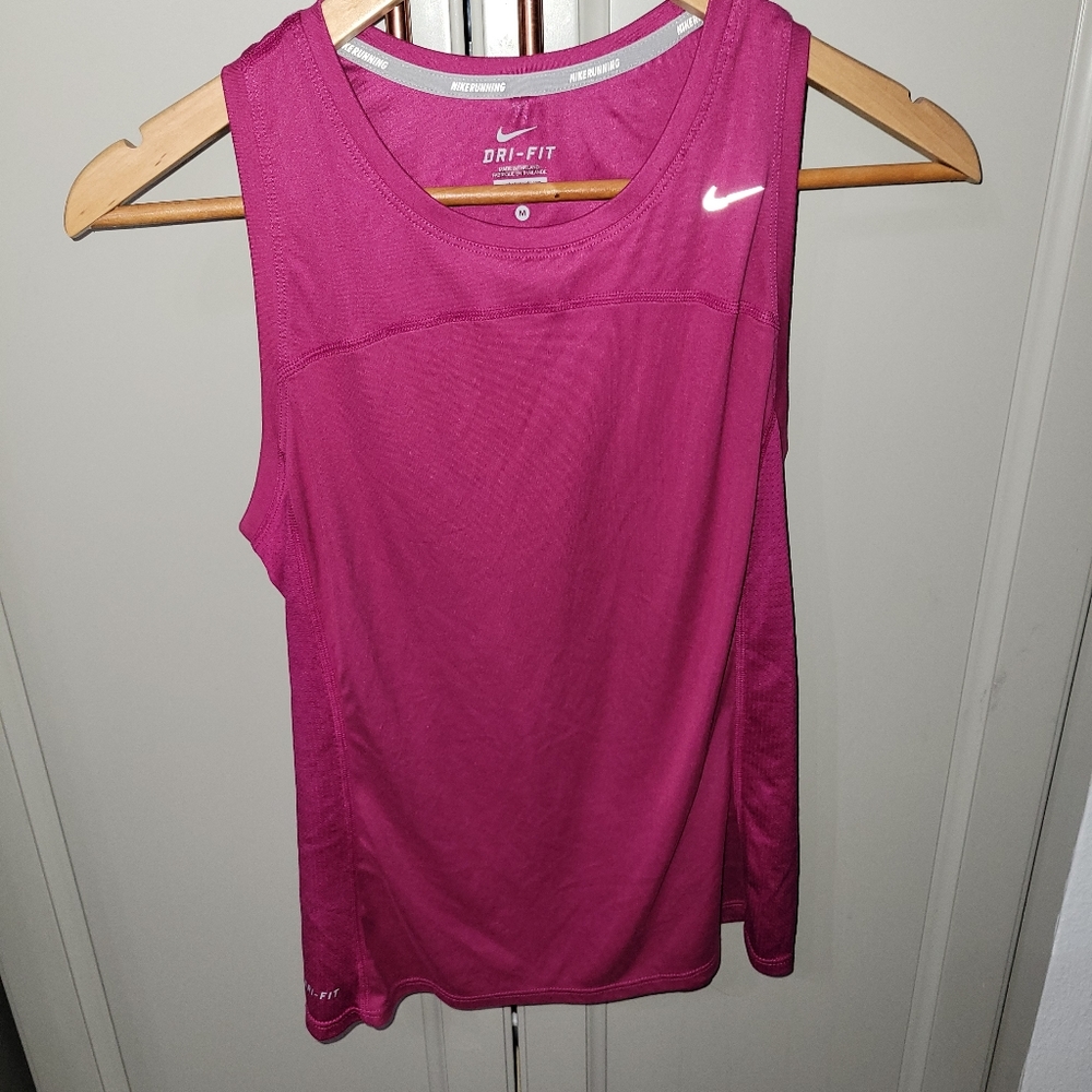 Nike Running dri fit sleeveless shirt